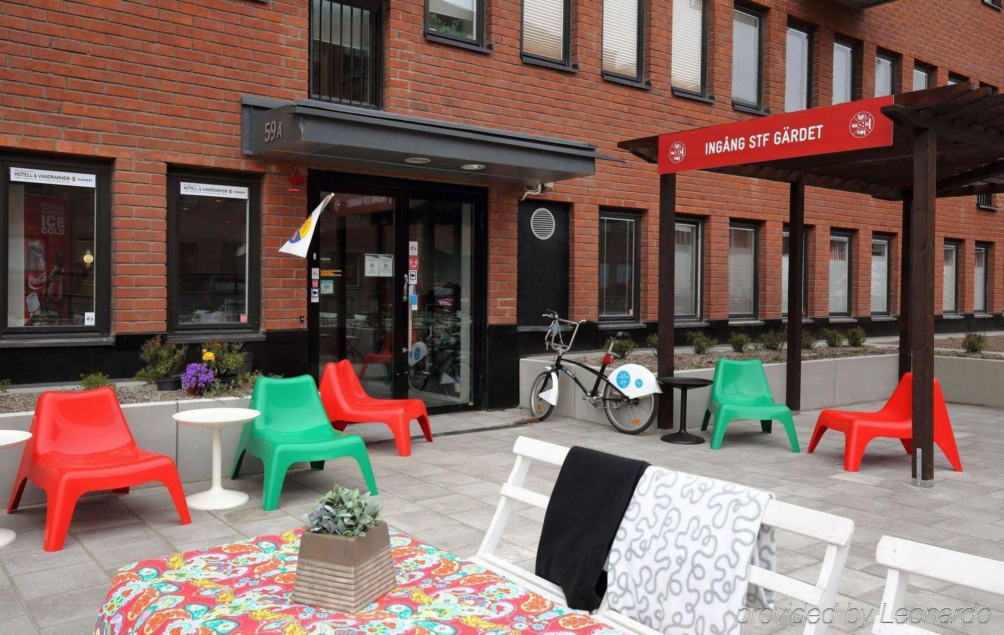 Stf Gaerdet Hotel & Hostel Estocolmo Exterior foto